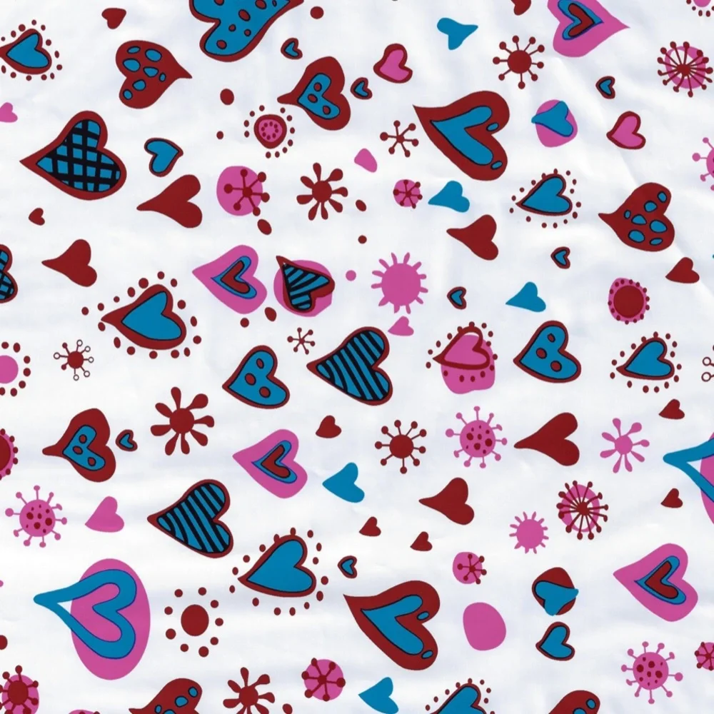 LAST ONE ) 25 10X13 Blue & Pink Hearts Poly Mailers, Shipping Envelopes - Picture 4 of 4